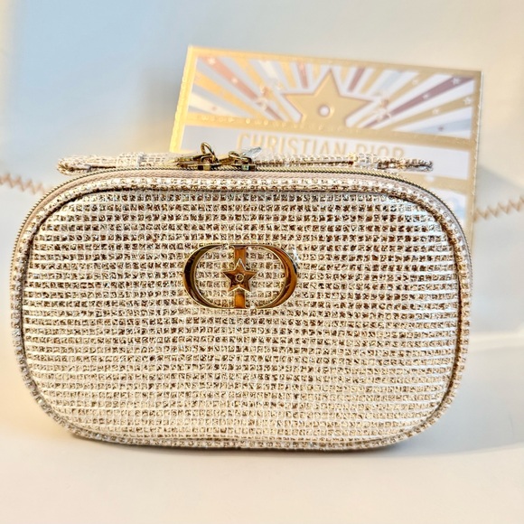 Dior Gold limited Edition Makeup Bag with two Miss Dior Samples. - Picture 2 of 4